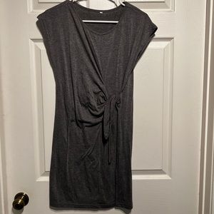 Grey tshirt dress